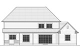 Country House Plan - Raines 2 36747 - Rear Exterior
