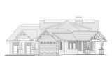 Craftsman House Plan - 59535 - Right Exterior