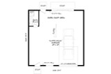 Traditional House Plan - Flagstaff Valley  60381 - 1st Floor Plan