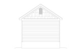 Traditional House Plan - Golden Studio 26836 - Left Exterior