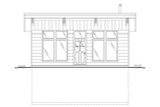 Contemporary House Plan - 71445 - Front Exterior