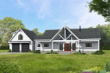 Craftsman House Plan - Silver Stream 97438 - Front Exterior