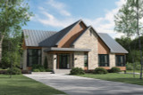 European House Plan - 54244 - Front Exterior