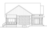 European House Plan - 54244 - Left Exterior