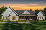 Farmhouse House Plan - Kennedy 2 44825 - Front Exterior