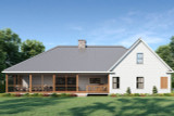 Secondary Image - Farmhouse House Plan - Kennedy 2 44825 - Rear Exterior