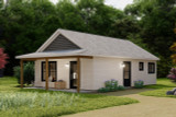 Cottage House Plan - Auburn 40048 - Exterior