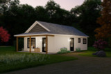 Cottage House Plan - Auburn 40048 - Exterior