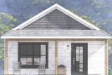 Cottage House Plan - Auburn 40048 - Left Exterior
