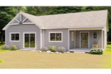 Cottage House Plan - Dogwood 38418 - Exterior