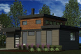 Contemporary House Plan - 50766 - Front Exterior