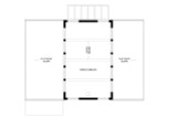 Secondary Image - Contemporary House Plan - 50766 - 2nd Floor Plan