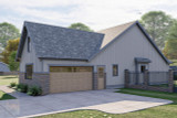 Craftsman House Plan - Plainview 30844 - Right Exterior