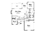 Craftsman House Plan - Plainview 30844 - 1st Floor Plan