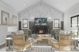Secondary Image - Craftsman House Plan - Plainview 30844 - Great Room
