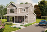 Farmhouse House Plan - Balsam 21838 - Front Exterior