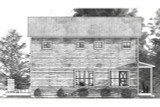 Farmhouse House Plan - Balsam 21838 - Left Exterior