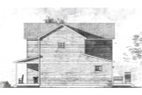 Farmhouse House Plan - Balsam 21838 - Right Exterior