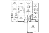 Ranch House Plan - Annandale 88964 - 1st Floor Plan