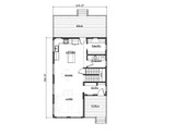 Cottage House Plan - Silver Maple 96142 - 1st Floor Plan
