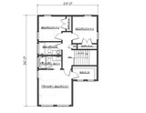 Secondary Image - Cottage House Plan - Silver Maple 96142 - 2nd Floor Plan