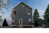 Cottage House Plan - Silver Maple 96142 - Rear Exterior