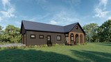 Secondary Image - Farmhouse House Plan - 63774 - Rear Exterior