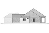 Southern House Plan - 72181 - Left Exterior