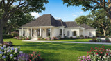 Southern House Plan - 72181 - Right Exterior
