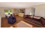 Cottage House Plan - Journey's End 32482 - Living Room