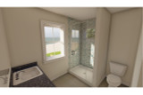 Colonial House Plan - Cape Shore 54938 - Master Bathroom