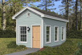 Traditional House Plan - West Coy Workshop 23171 - Front Exterior