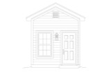 Traditional House Plan - West Coy Workshop 23171 - Front Exterior