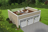 Traditional House Plan - Texarkana 82406 - Front Exterior