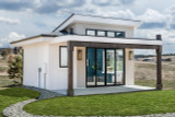 Secondary Image - Modern House Plan - Fifteen 81064 - Exterior