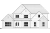 Country House Plan - Raines 3 74638 - Front Exterior