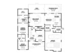 Country House Plan - Raines 3 74638 - 1st Floor Plan