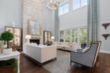 Secondary Image - Country House Plan - Raines 3 74638 - Great Room