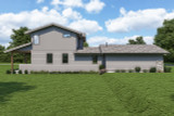 Modern House Plan - 23371 - Left Exterior