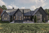 European House Plan - Blackburn 20933 - Front Exterior