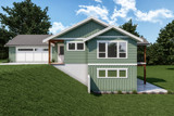 Craftsman House Plan - 91515 - Front Exterior