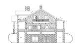 Mountain Rustic House Plan - 12467 - Right Exterior