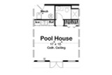 Cottage House Plan - Sunshine Cottage 92779 - 1st Floor Plan