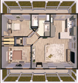 Cottage House Plan - 70492 - Other Floor Plan