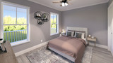 Cottage House Plan - 70492 - Bedroom