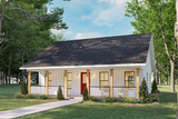Cottage House Plan - 70492 - Front Exterior