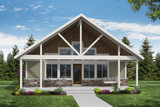 Cottage House Plan - Nottaway 95208 - Exterior