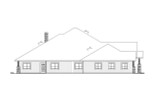 Ranch House Plan - 53517 - Left Exterior
