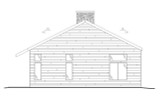 European House Plan - 64424 - Rear Exterior