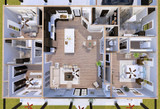 Country House Plan - 29627 - 1st Floor Plan
